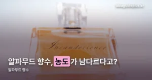 알파무드 향수, 20% 고농도의 의미