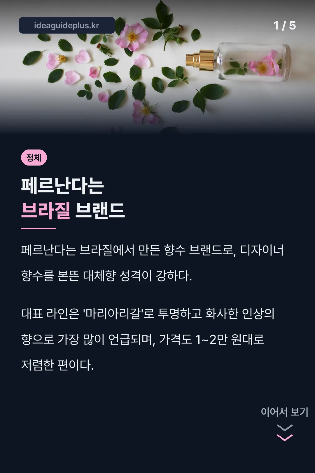 페르난다는 브라질 브랜드